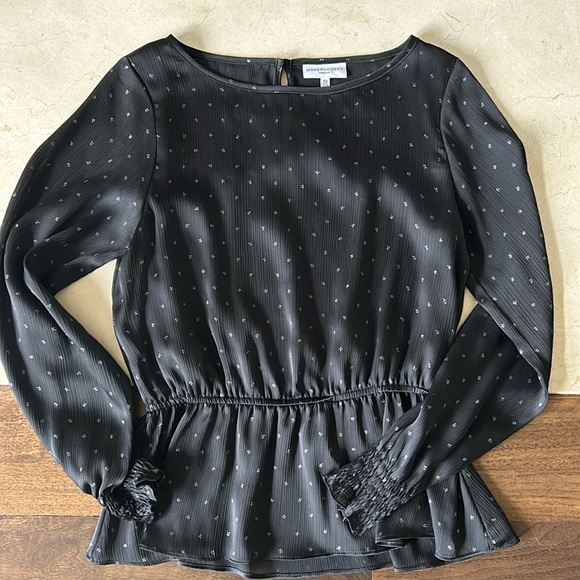 Waverly Grey Tops - XS Waverly Grey Black/Silver top